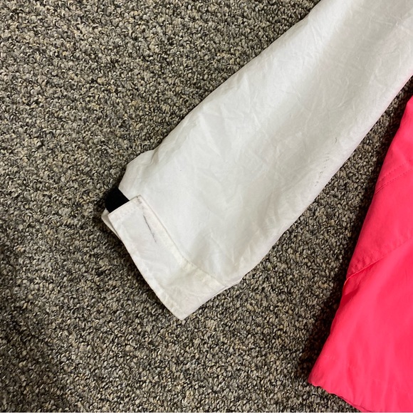 Vintage Windbreaker Jacket Unique Genuine 70s 80s Neon Take II 2 Big Pockets M - Picture 12 of 12